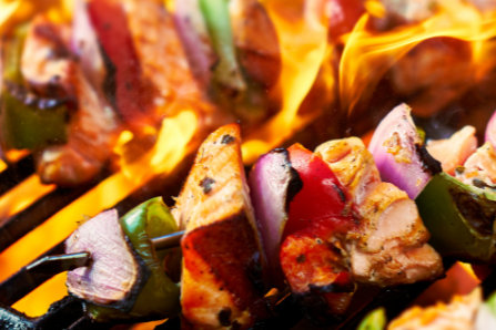 BBQ auf Grill